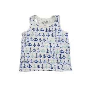 June & January Anchors Tank Top, 4T